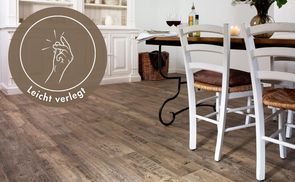 Kinderleichtes Verlegen von Vinylboden Meterware