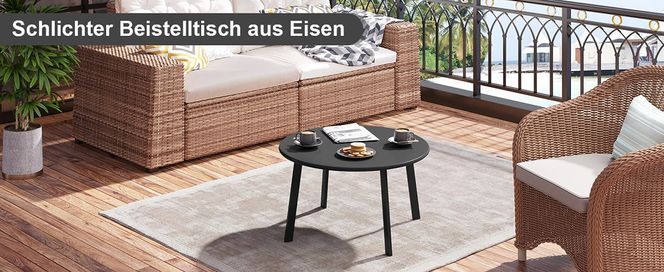EUGAD Beistelltisch rund