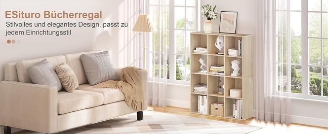 EUGAD Bücherregal, ein ideales Möbelstück für Wohnung.