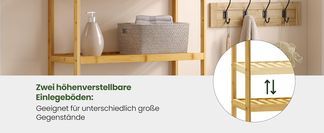 Verstellbare Ablage 