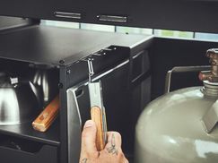 Führung und Haken für Großformartiges 