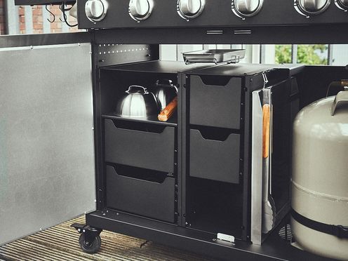 Viel Platz für deine Grill Gadgets 