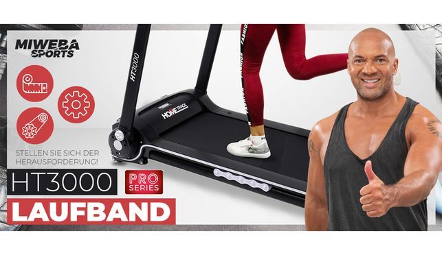 Das Miweba Sports HT3000 Laufband für Einsteiger und Profis