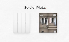 So viel Platz. 