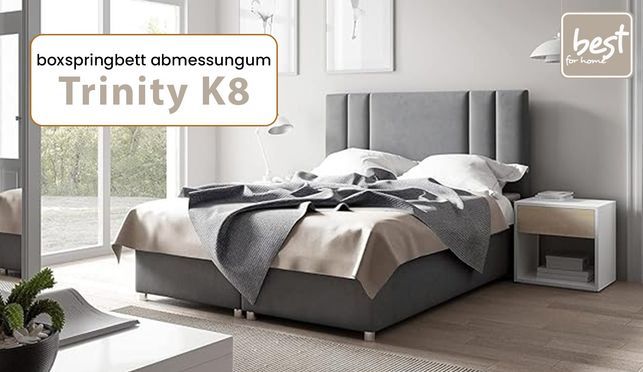Boxspringbett Trinity K 8 – Luxus & Stauraum vereint
