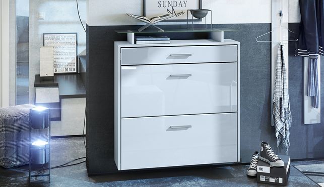Schuhschrank Malea in vielen Farbkombinationen