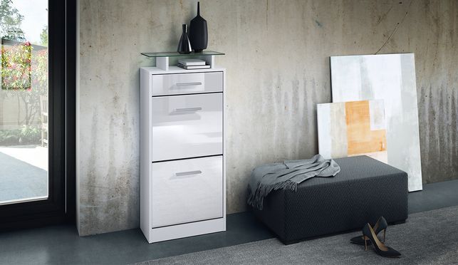Schuhschrank Loret V2 in vielen Farbkombinationen