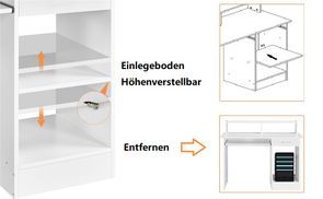 Verstellbarer Einlegeboden