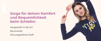Bequemer Mädchenpyjama für erholsamen Schlaf