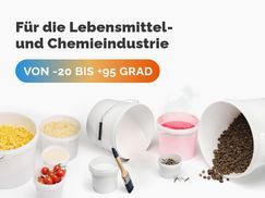 Für die Lebensmittel und Chemieindustrie