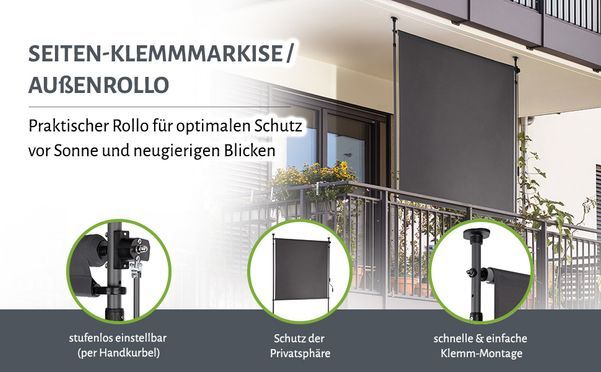 Schutz, Schatten und Privatsphäre schaffen Sie sich Komfort