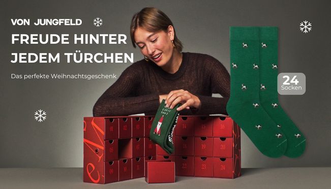 VON JUNGFELD Premium Adventskalender