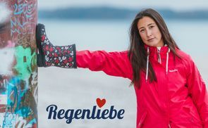 Regenparka mit raffinierten Details