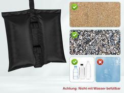 Viele Füllmaterialien