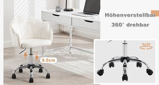 Höhenverstellbar/Fünf Sterne Basis