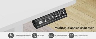 Bedienfeld mit USB Port