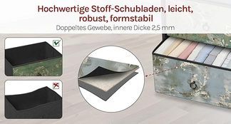 Hochwertige Schubladen