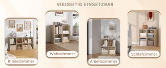 Multifunktionales Bücherregal