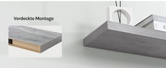 Haltbares Ausstellregal