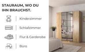 Stauraum, wo du ihn brauchst