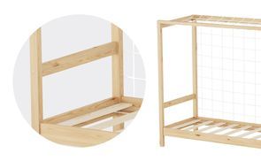 Sicheres Design aus Kiefernholz kinderfreundlichen Details