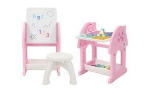 Große Bauplatte passend für Klemmbausteine 2 in 1 Spieltisch