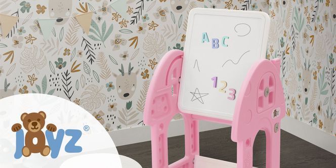 Kinder Tafel Spieltisch mit Hocker von Joyz 