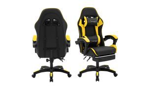 Ergonomischer Gamingstuhl aus Kunstleder mit Top Komfort