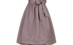 Glänzende Schürze für einen glamourösen Look