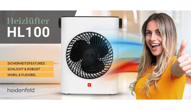Heidenfeld Heizlüfter HL100