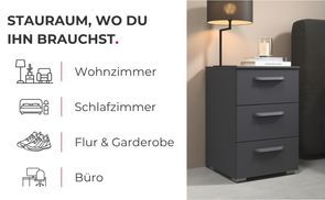 Stauraum, wo du ihn brauchst