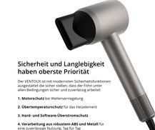 Makelloses Haar: Intuitive Bedienung, schnelles Trocknen