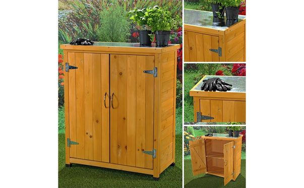  Praktischer Schrank für Ihre Gartenutensilien