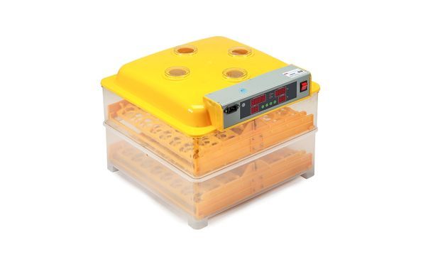 Inkubator Vollautomatisch 96 Eier Brutkasten Brutmaschine Geflügel Motorbrüter Brutautomat Hühner
