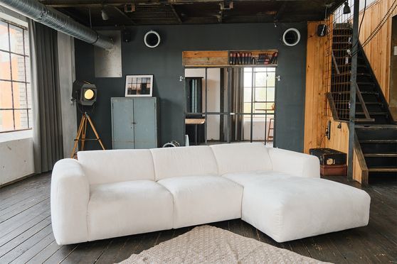 KAWOLA Sofa VALAR Ecksofa Stoff