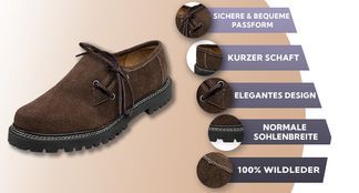 Haferlschuhe mit vielen Funktionen für Herren