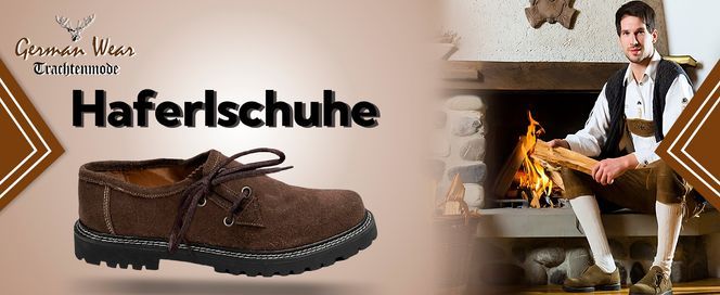 Trachtenschuhe Haferlschuhe Original rahmengenäht handeingestochen für Herren