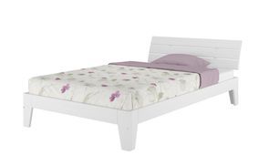 Futonbett weiß