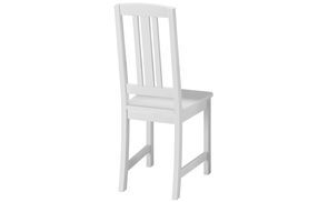 Schlafzimmerstuhl Kiefer weiß