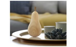 Holz Deko Birne
