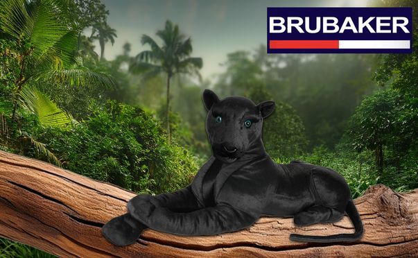 BRUBAKER Panther Plüschtier
