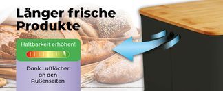 LÄNGER FRISCHES BROT UND GEBÄCK!