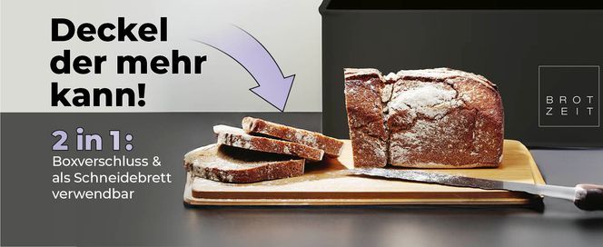 BROT SICHER UND LÄNGER FRISCH AUFBEWAHREN!
