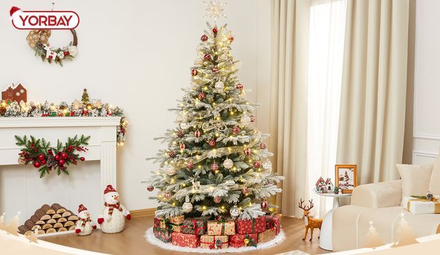 Traumhafter Schnee Weihnachtsbaum – festliche Stimmung in Sekunden