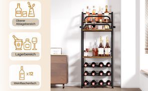 Mit stufenförmigem 6 Ebenen Design
