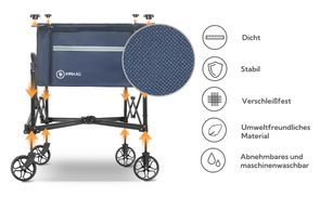 Abnehmbares 600D Oxford Gewebe und abnehmbare Räder