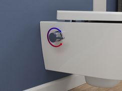 Integrierte Duschfunktion für optimale Hygiene: