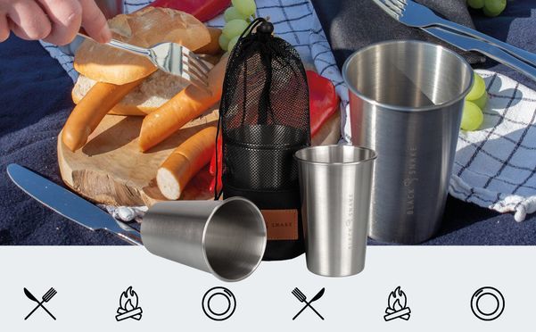 Trinkbecher für Outdoor Abenteuer