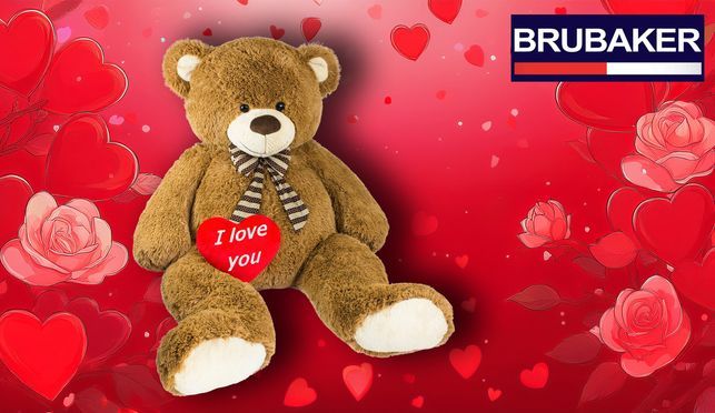 Riesengroßer 150 cm Teddybär wartet auf ein neues Zuhause