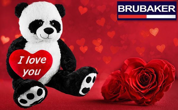 Großer 100 cm Pandabär wartet auf sein neues Zuhause